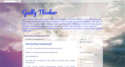 Desktop Screenshot of godlythinker.com